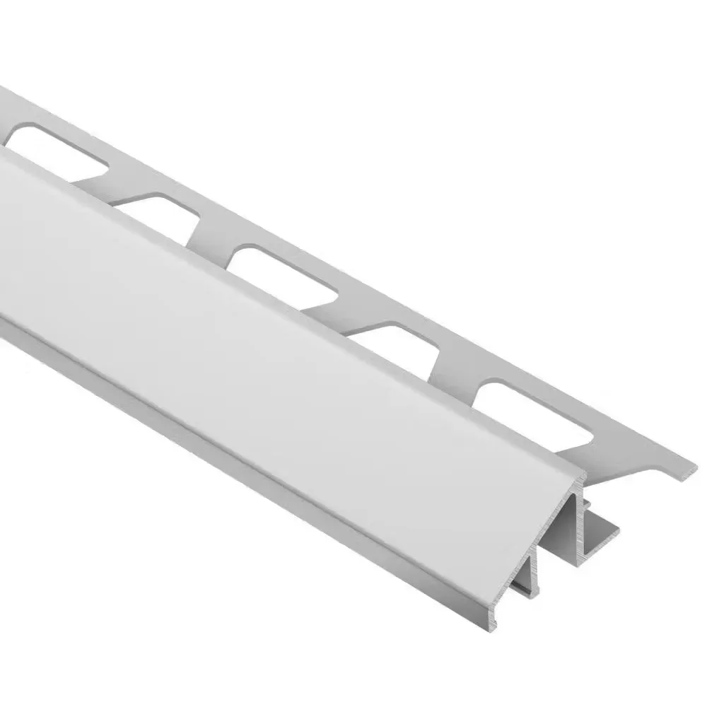 Schluter - RENO-U Reducer Profile - Aluminum Anodized Matte 1/2" (12.5 mm) x 8' 2-1/2"