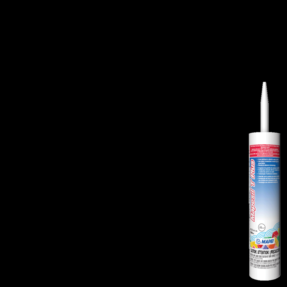 Sale Mapei Mapesil T Plus Silicone Sealant - #118 Jet Black - 299 ml