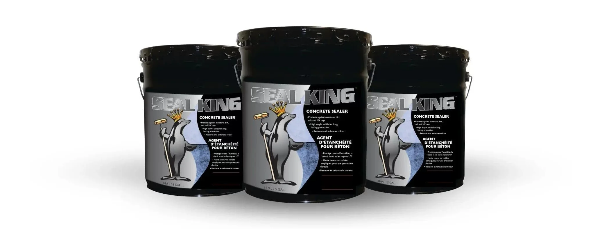 Seal King 3.78L / 1GAL CONCRETE SEALER (HG, SG, MF) 4/BOX