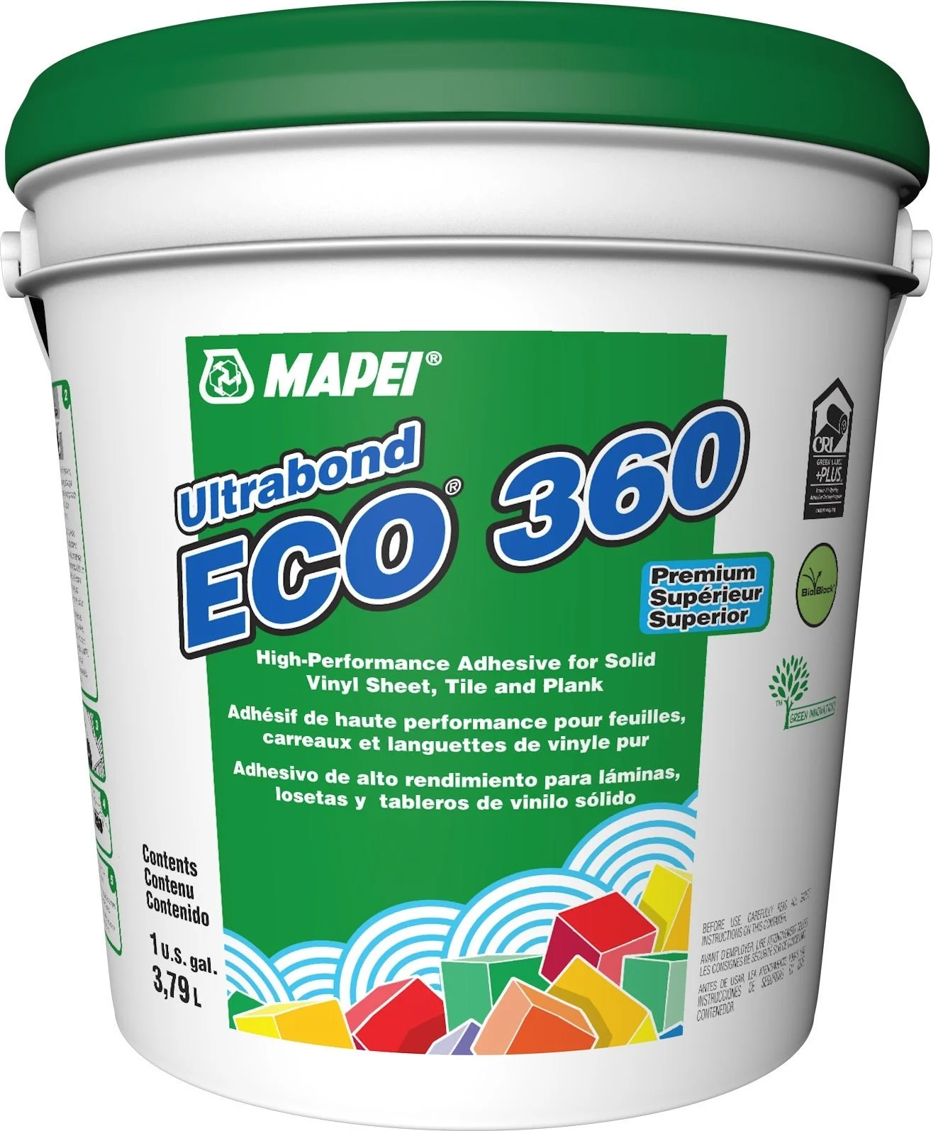 Mapei - Ultrabond ECO 360 Premium High-Performance Adhesive - 3.79 L