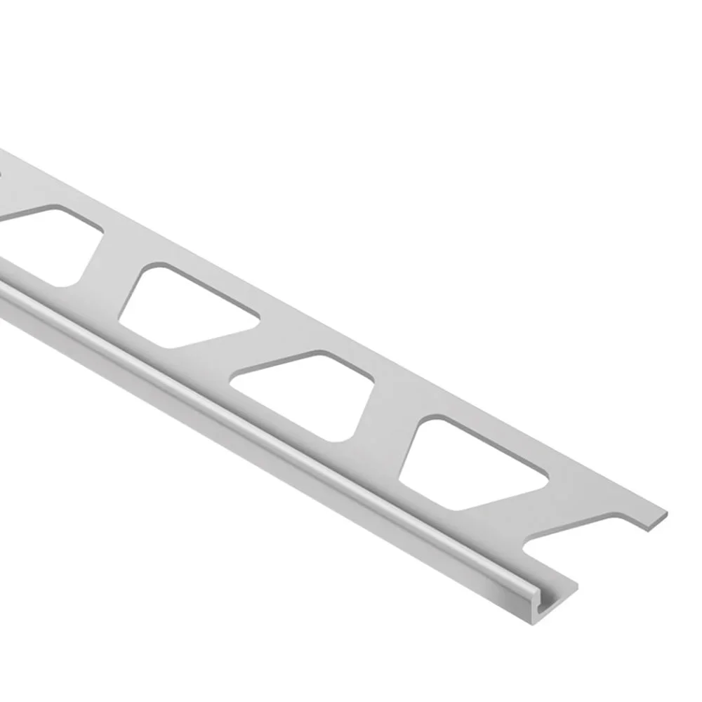 Schluter - SCHIENE Floor/Wall Edge Trim Anodized Aluminum Matte 3/16" (4.5 mm) x 8' 2-1/2"