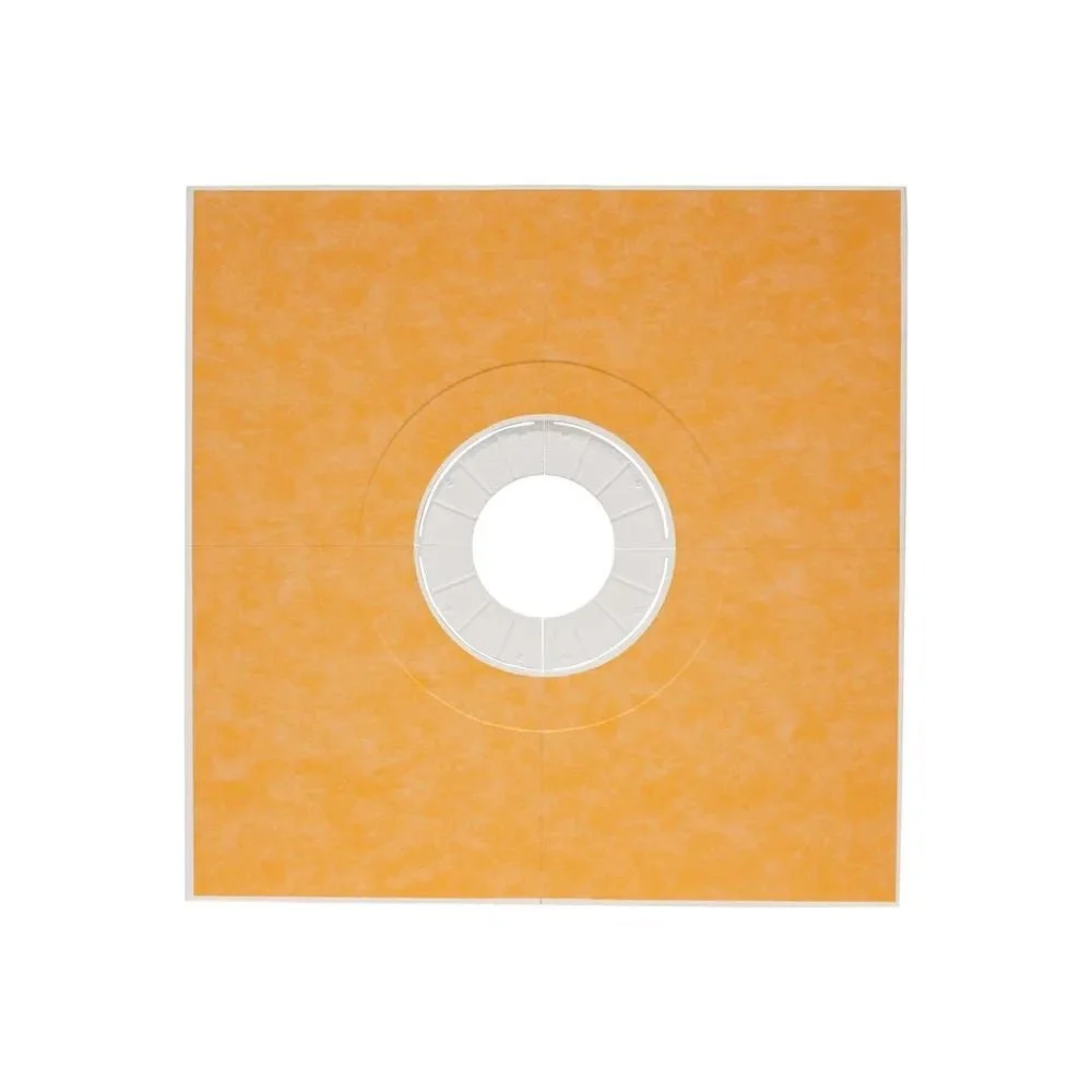 Schluter - KERDI-SHOWER-T Prefabricated Sloped Shower Base with Center Outlet Position 1-3/16" x 60" x 60"