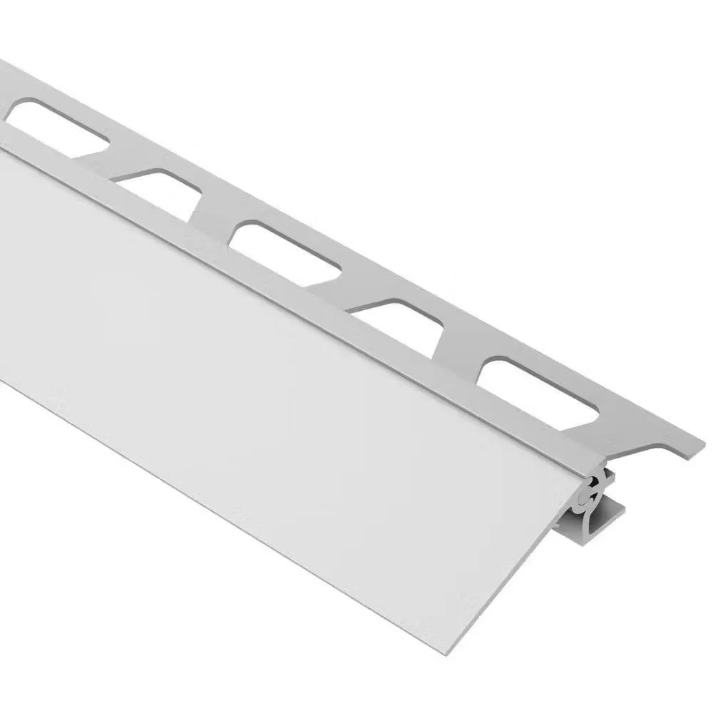 Schluter - RENO-V Reducer Profile - Aluminum Anodized Matte 1-3/16" x 8' 2-1/2" x 3/8" (10 mm)