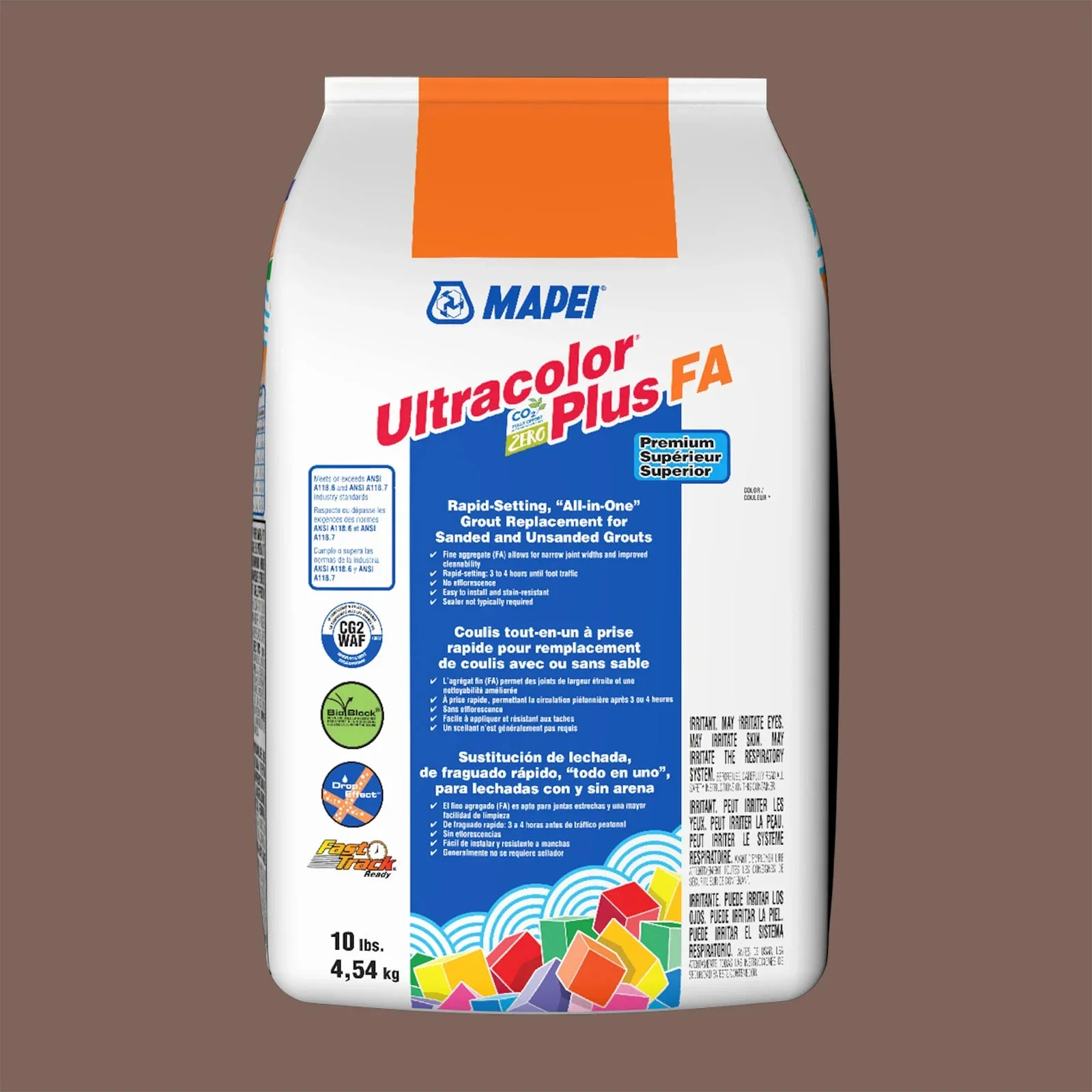 Mapei - Grout Ultracolor Plus FA #5226 Nutmeg 10 lb
