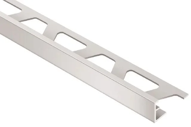 Schluter - SCHIENE Floor/Wall Edge Trim Anodized Aluminum Matte 5/16" (8 mm) x 10'
