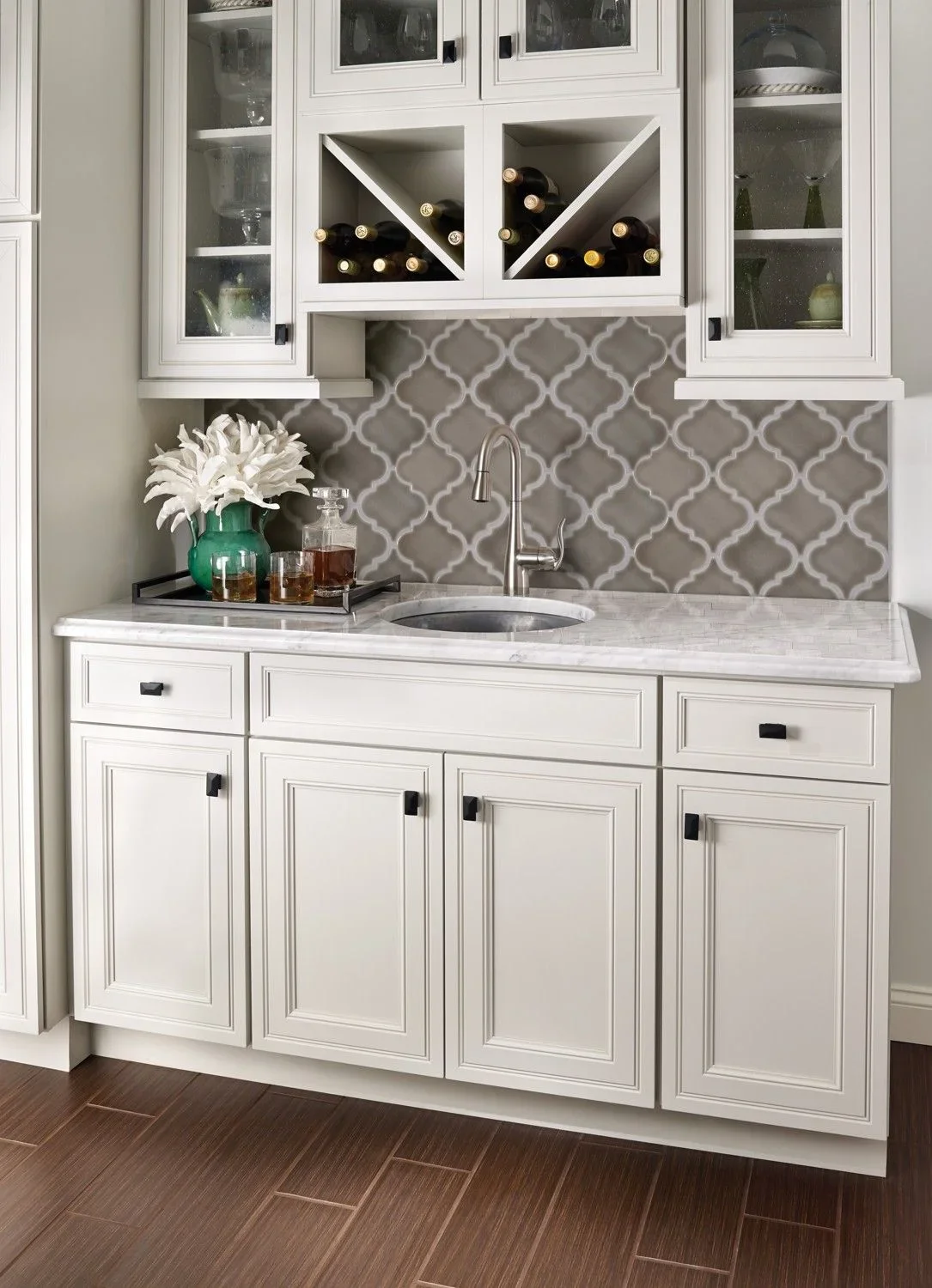 MSI Surfaces Mosaic Dove Gray-Light Glossy 11" x 15-1/2"