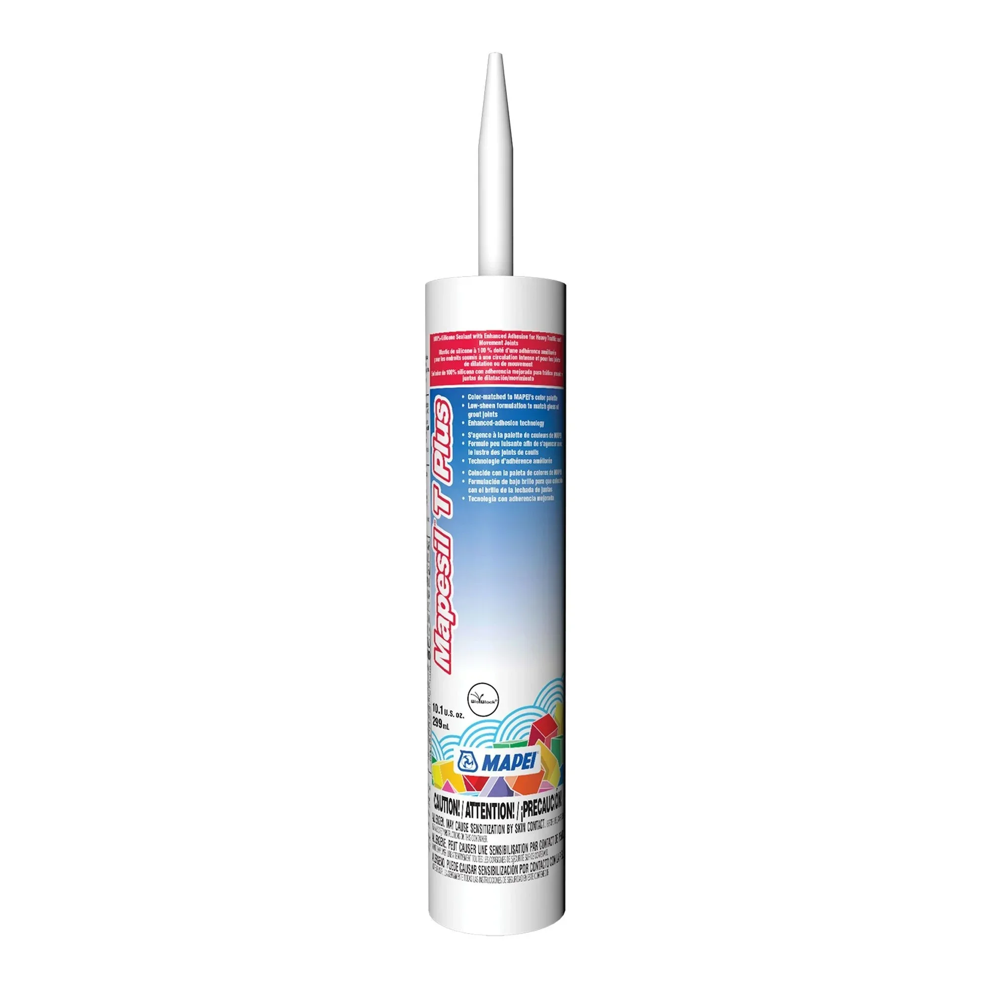 Mapei - Mapesil T Plus Silicone Sealant #5118 Jet Black 299 ml