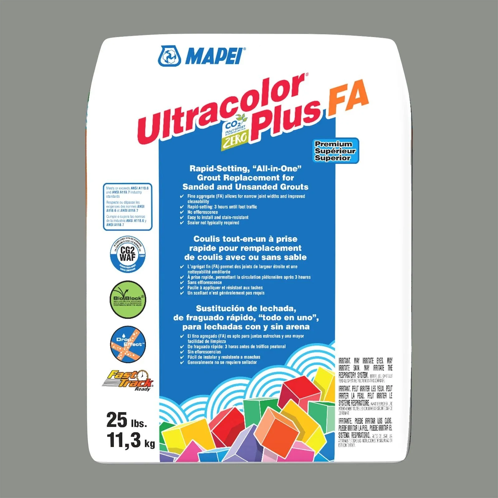 Mapei - Grout Ultracolor Plus FA #5230 Armor 25 lb