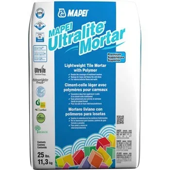Mapei Ultralite Mortar Premium Lightweight Mortar with Polymer - 25 lb
