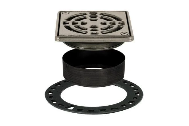 Schluter - KERDI-DRAIN Square Grate Kit Classic - Stainless Steel (V2) 4" (Pack of 10)