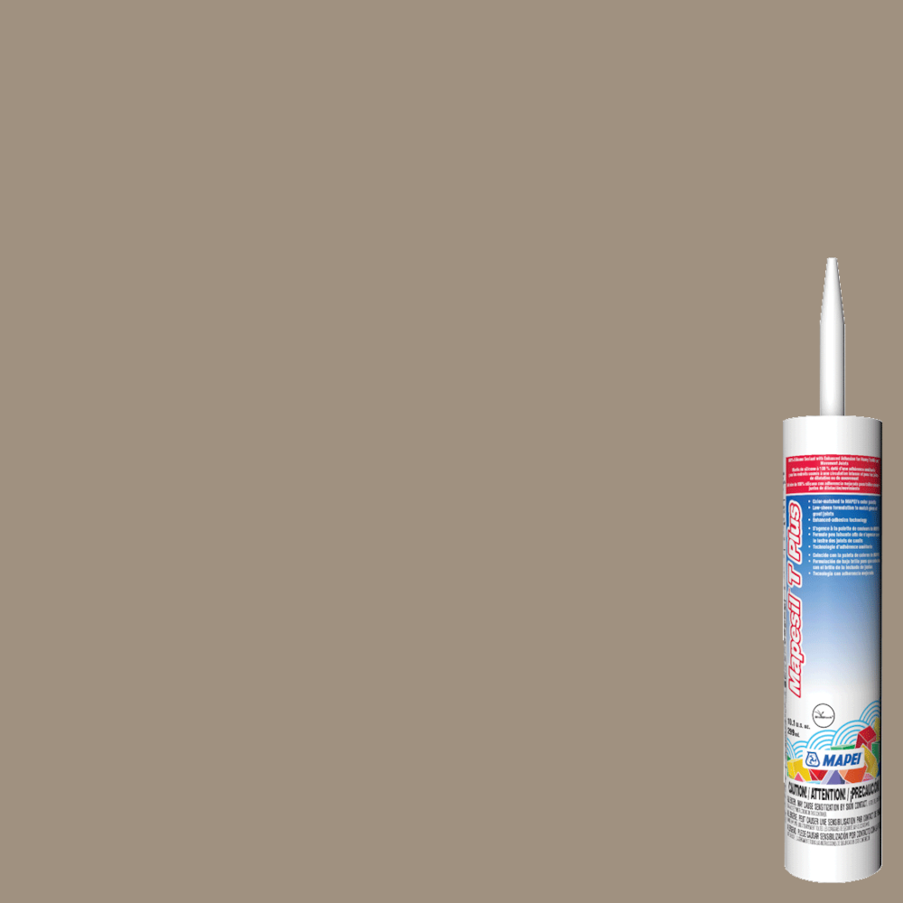 Mapei Mapesil T Plus Silicone Sealant - #105 Driftwood - 299 ml