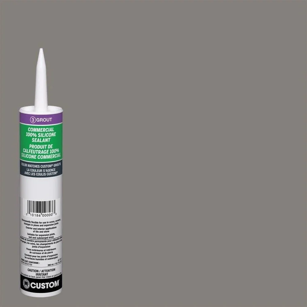 Custom Building Products - Silicone Sealant #335 Winter Gray 300 ml