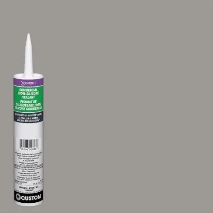 Custom Building Products - Silicone Sealant #165 Delorean Gray 300 ml