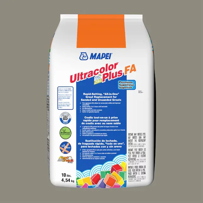 Mapei - Ultracolor Plus FA Rapid-Setting All-in-One Grout #5002 Pewter 10 lb
