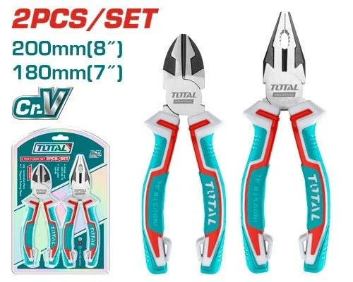 Total tools [THT2K0205] 2pcs Cr-V Pliers set