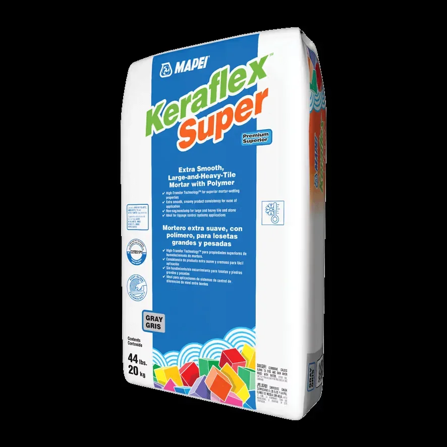 Mapei - Keraflex Super Premium Extra Smooth Large & Heavy Tile Mortar, Gray - 44 lb