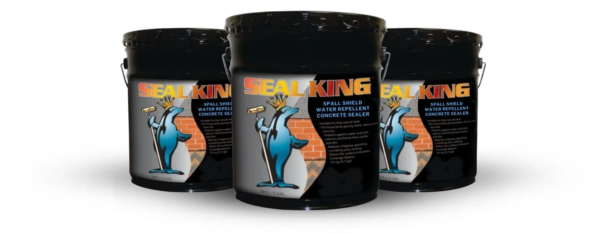 Seal King 18.9L / 5GAL WB SPALL SHIELD