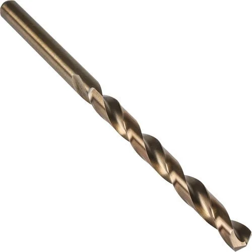 Precision Taper Length Drill Bit, 1/2", High Speed Cobalt, 4-3/4" Flute, 135° Point Model: TDG040
