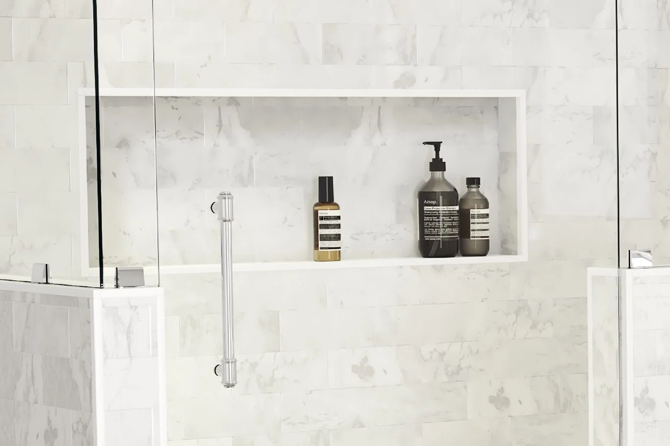 Schluter KERDI-BOARD-SN Prefabricated Shower Niche with Frame 12" x 28