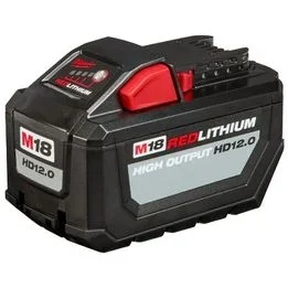Milwaukee Tool M18 18V Lithium-Ion High Demand 12.0 ah Battery