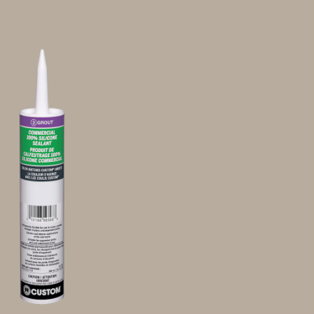 Custom Building Products - Silicone Sealant #386 Oyster Gray 300 ml
