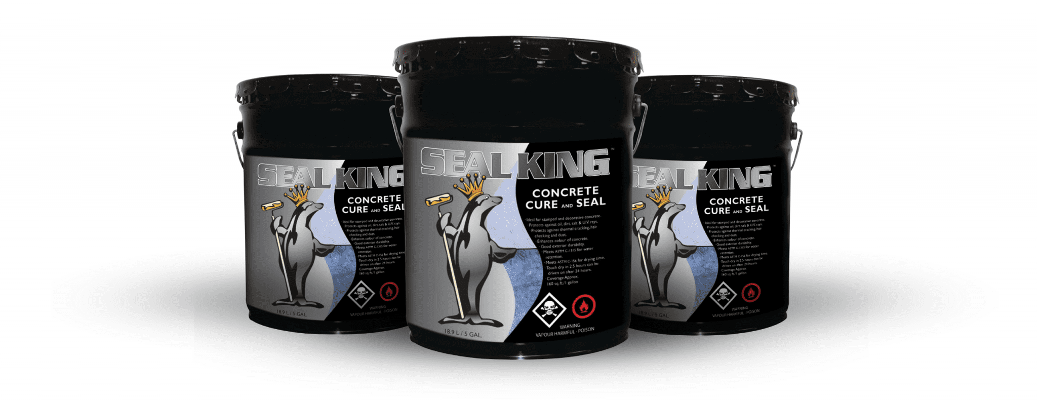 Seal King 3.78L / 1GAL CONCRETE CURE & SEAL (4/BOX)