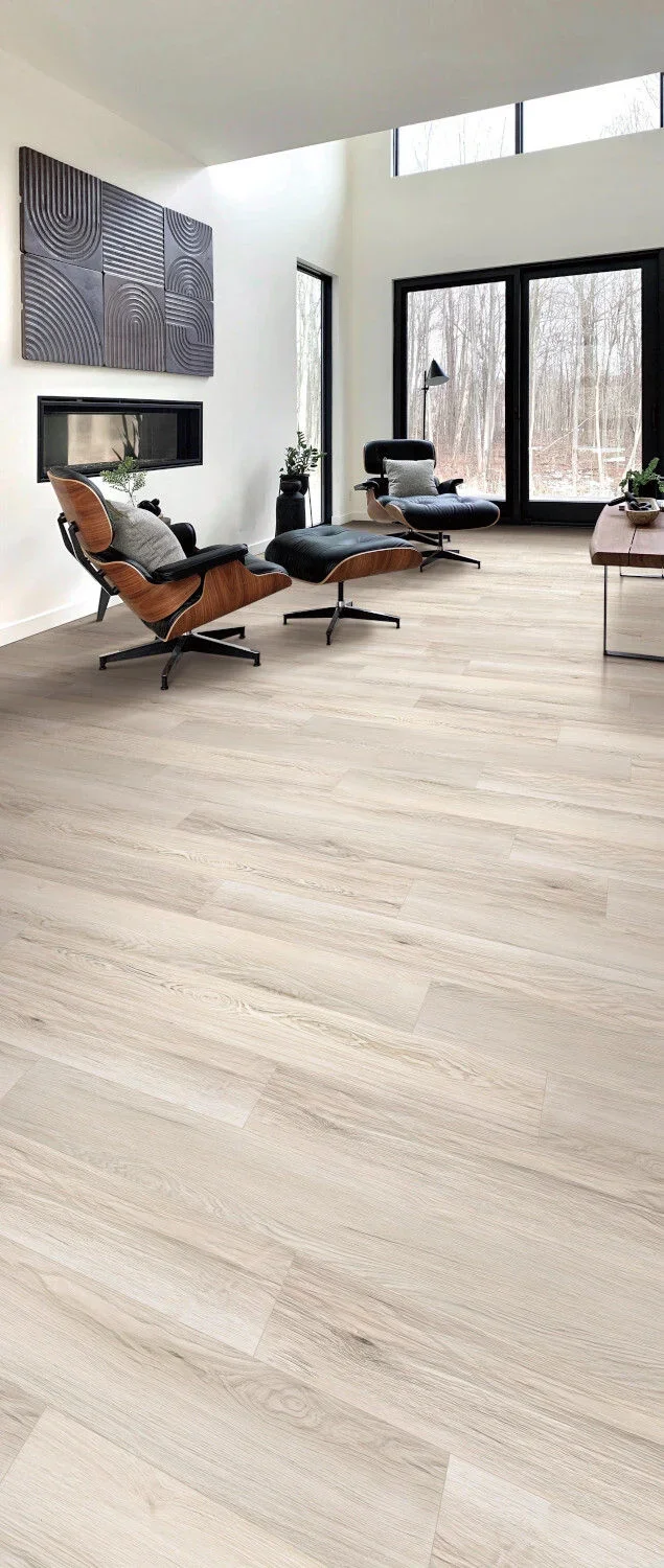 Next Floor Vinyl Planks Groundwork Belgian Linen Glue Down 7-1/4" x 48"
