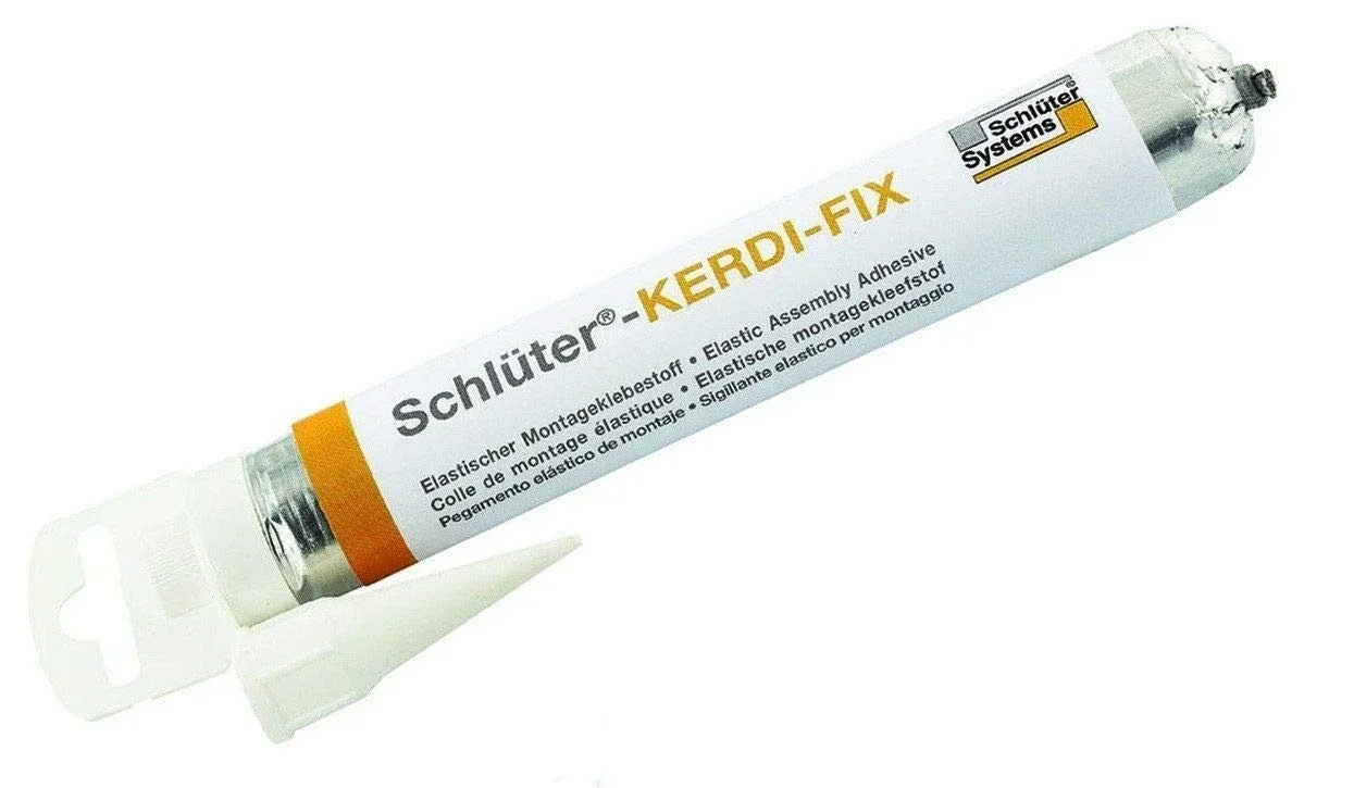Schluter - KERDI-FIX Sealing and Bonding Compound - Grey 100 ml