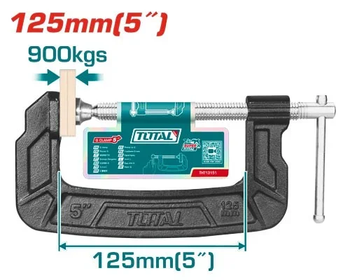 Total tools [THT13151] 5" C clamp
