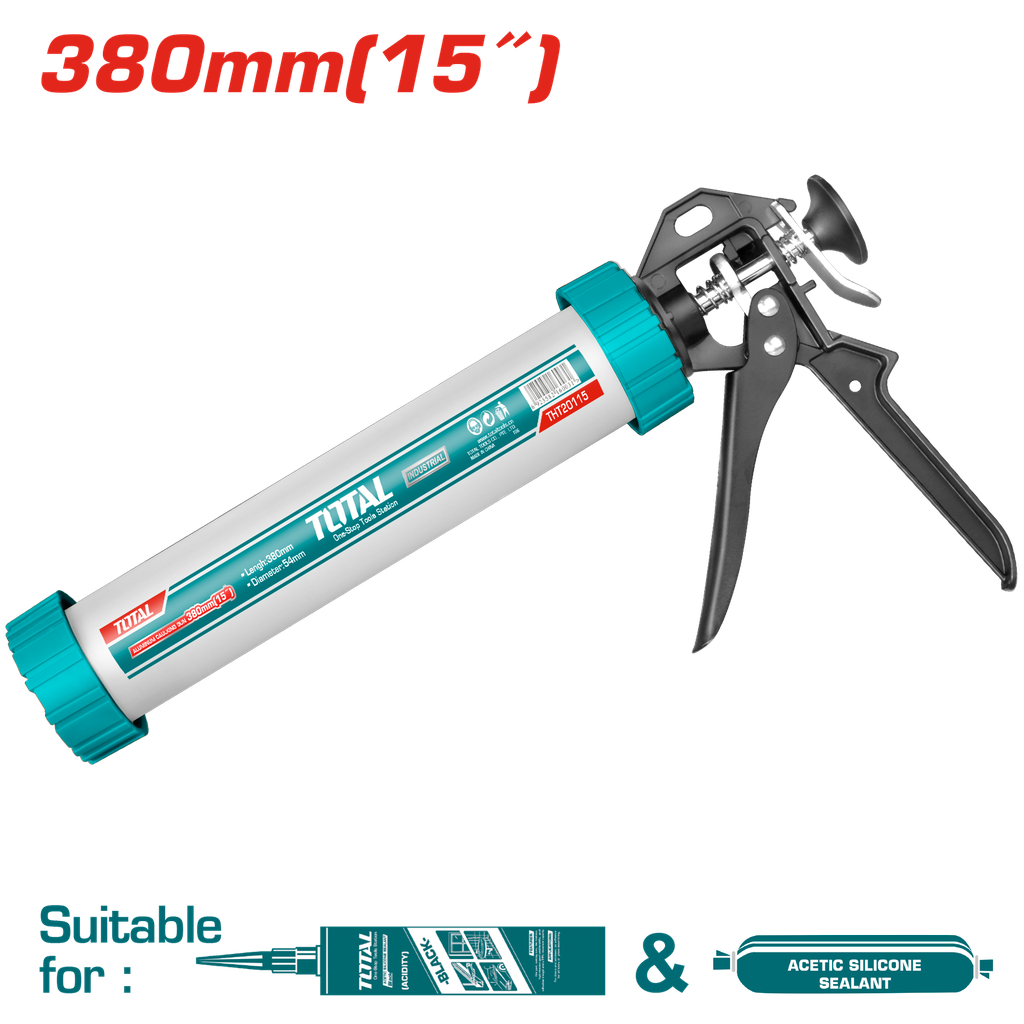Total tools [THT20115] 15" (600ML) Sausage Caulking Gun