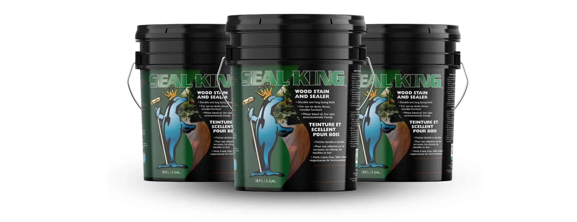 Seal King 3.78L / 1GAL WOOD SEALER - CLEAR (4/BOX)