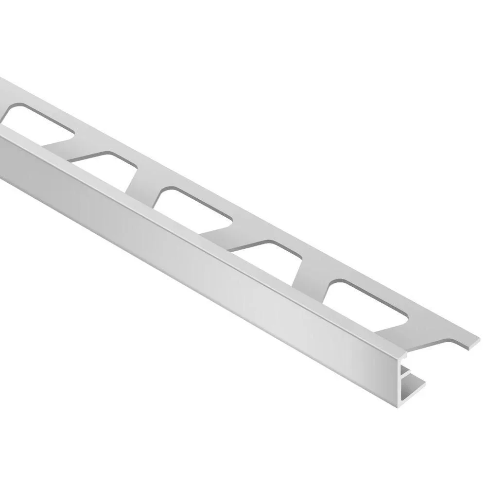 Schluter - JOLLY-P Wall Tile Edging Trim - PVC Plastic Bright White 5/16" (8 mm) x 8' 2-1/2"