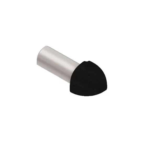 Schluter - RONDEC Outside Corner 90° - Aluminum Anodized Matte Black 5/16" (8 mm)