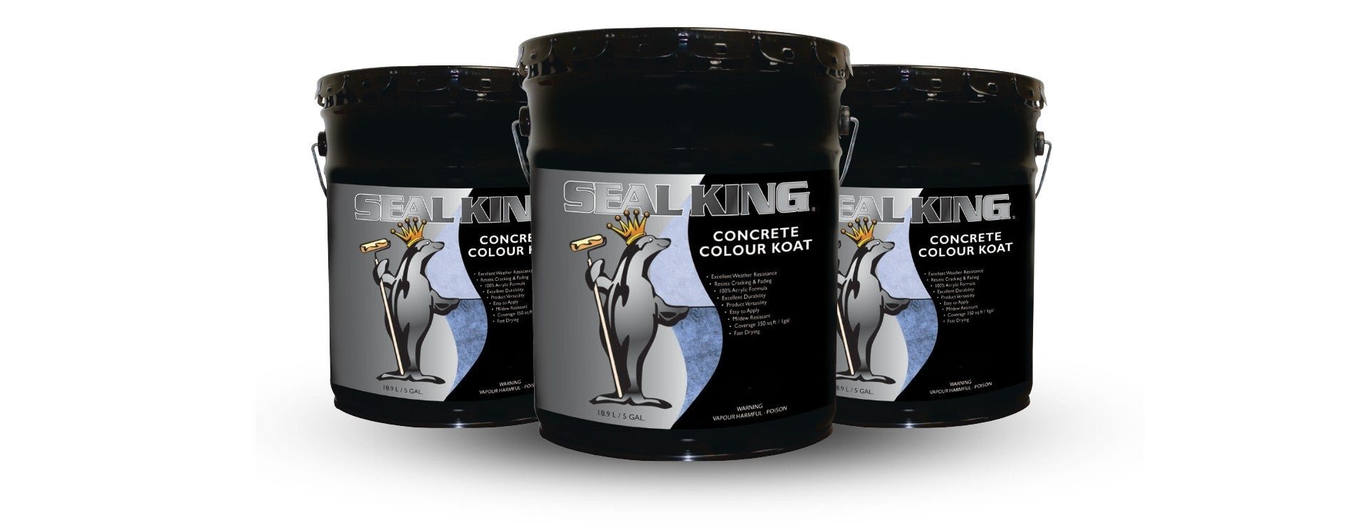 Seal King 18.9L / 5GAL CONCRETE COLOUR KOAT
