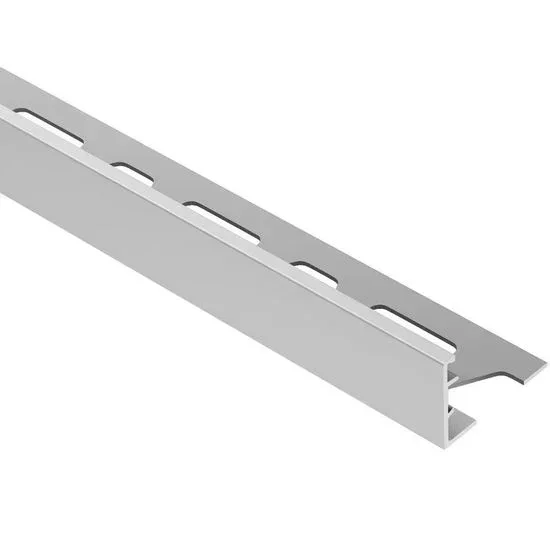 Schluter - SCHIENE Floor/Wall Edge Trim Anodized Aluminum Matte 3/4" (20 mm) x 8' 2-1/2"