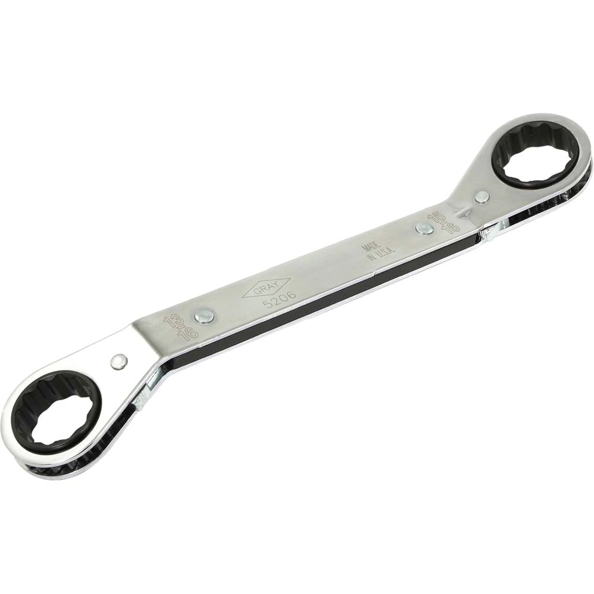 Gray Tools Offset Ratcheting Box Wrench Model: TYR615
