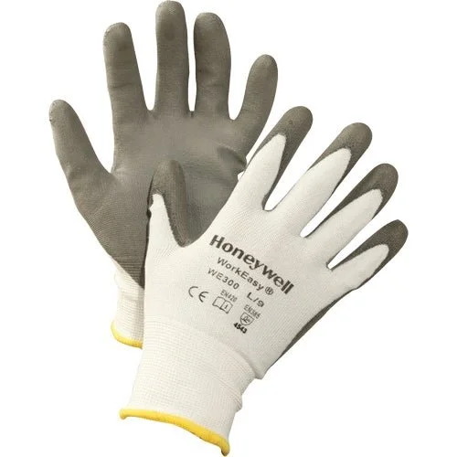 Honeywell WorkEasy Gloves, Size X-Large/10, 13 Gauge, Polyurethane Coated, HPPE Shell, ANSI/ISEA 105 Level 3 Model: SFM402