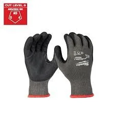 Cut-Resistant Gloves, Size Medium, Nitrile Coated, ANSI/ISEA 105 Level 5