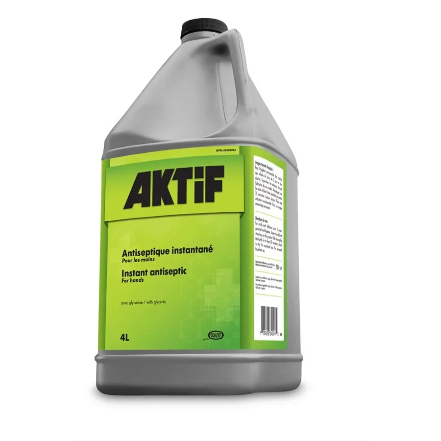 Laboratoire Hygienex - AKTIF Instant Antiseptic for Hands Gel - 4 L