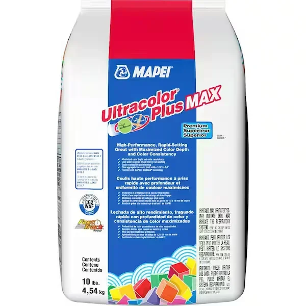 Mapei - Ultracolor Plus Max High-Performance Rapid-Setting Grout #5117 Pure White 10 lb