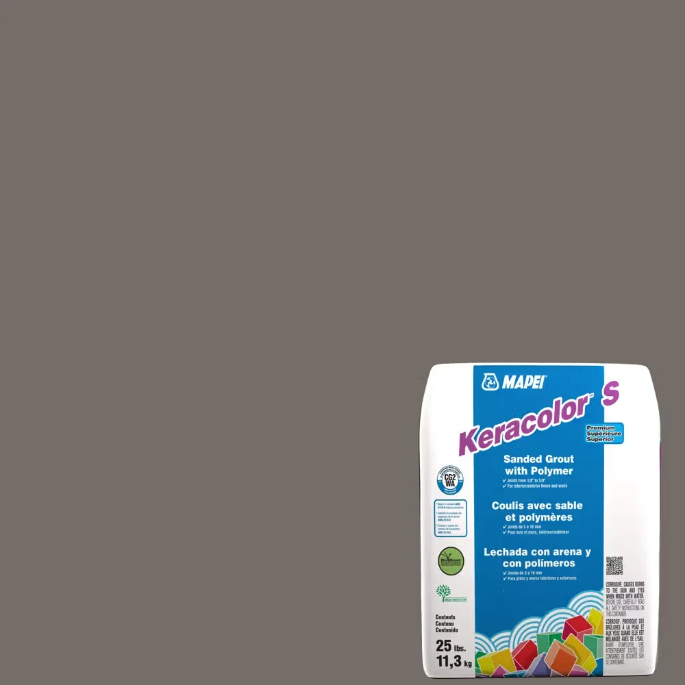 Mapei - Keracolor S Sanded Grout with Polymer #93 Warm Grey 25 lb