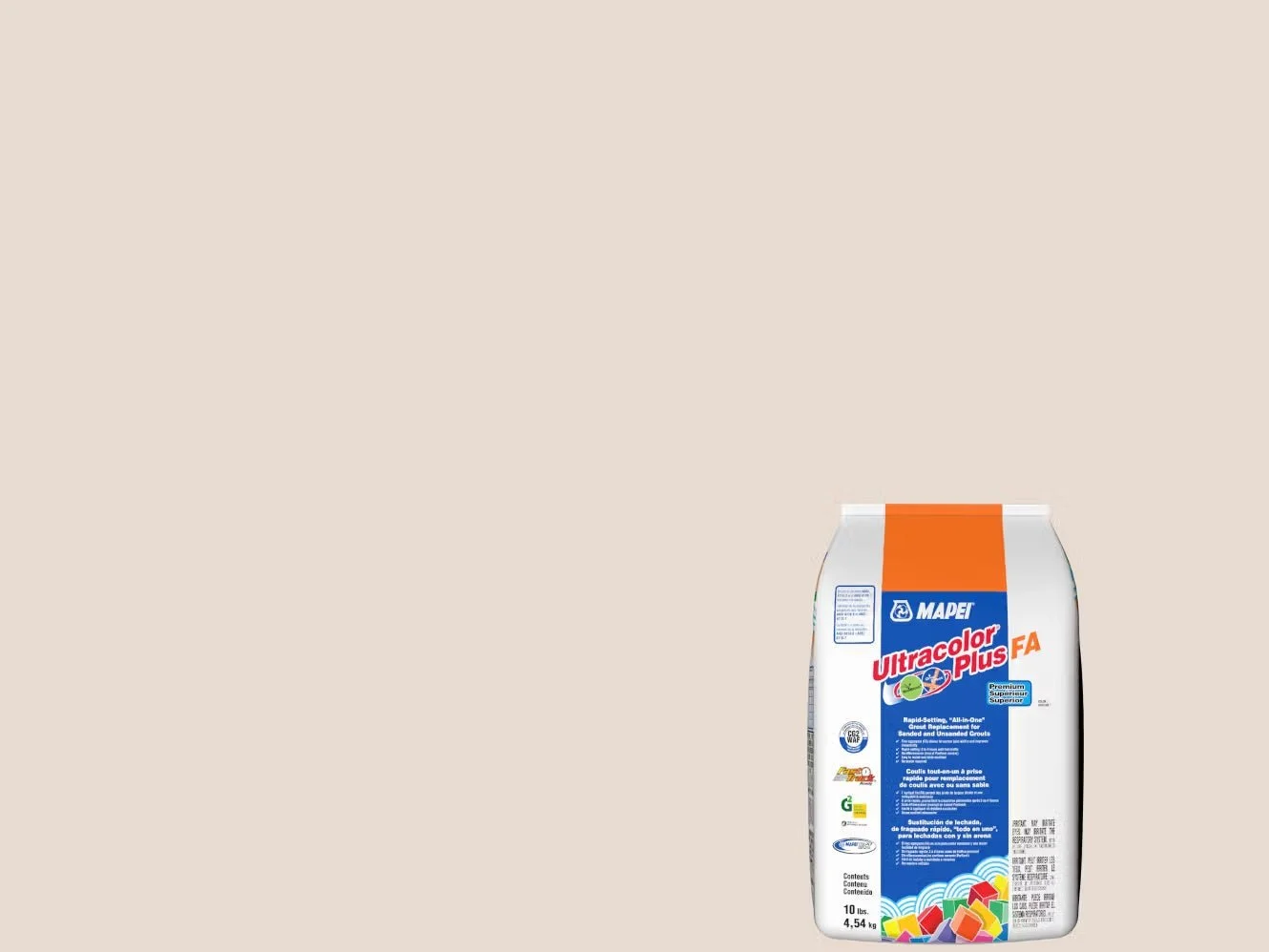 Mapei - Grout Ultracolor Plus FA #5222 Honey Butter 10 lb