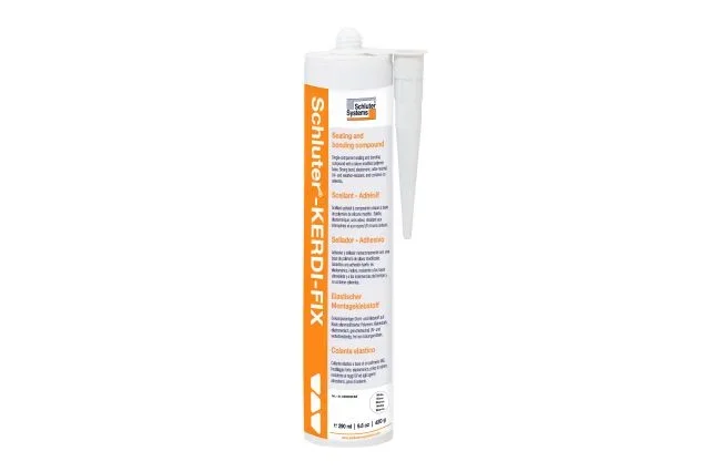 Schluter - KERDI-FIX Sealing and Bonding Compound - Bright White 290 ml