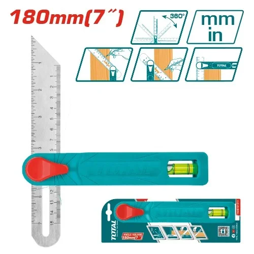 Total tools [TAHS181511] 7" adjustable Angle square
