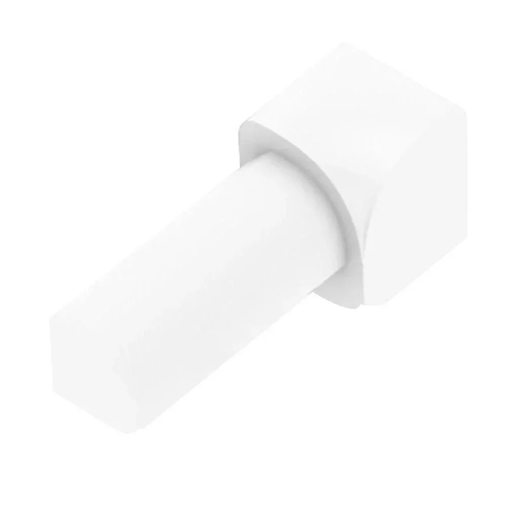 Schluter - RONDEC Inside Corner 90° - Aluminum Bright White 5/16" (8 mm)