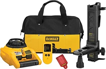 DeWALT DW074KD – Self-Leveling Interior/Exterior Rotary Laser Kit