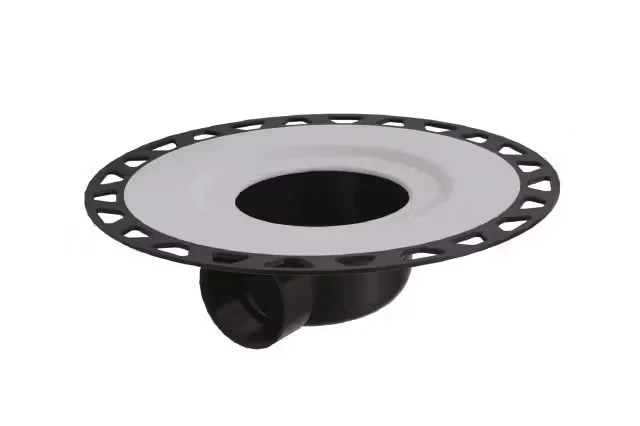 Schluter - Horizontal Flange ABS KERDI-Drain-H without seals and corners - 2" Outlet