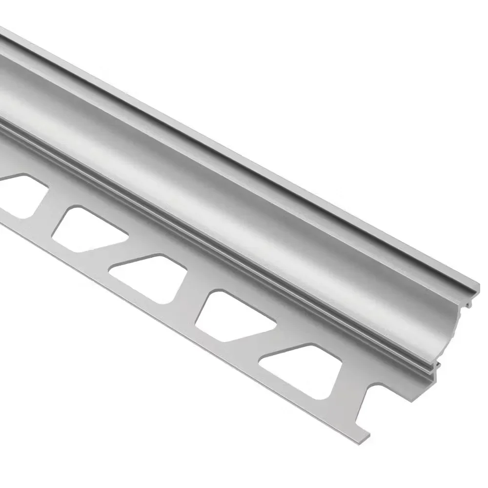 Schluter - DILEX-AHK Cove-Shaped Profile with 3/8" Radius - Aluminum Anodized Matte 5/16" (8 mm) x 8' 2-1/2"