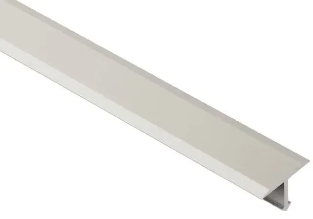 Schluter - RENO-T Retrofit T-Molding Satin Anodized Aluminum 11/32" (9 mm) x 1" x 8' 2-1/2"