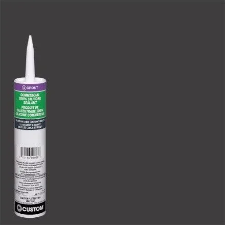 Custom Building Products - Silicone Sealant #60 Charcoal 300 ml